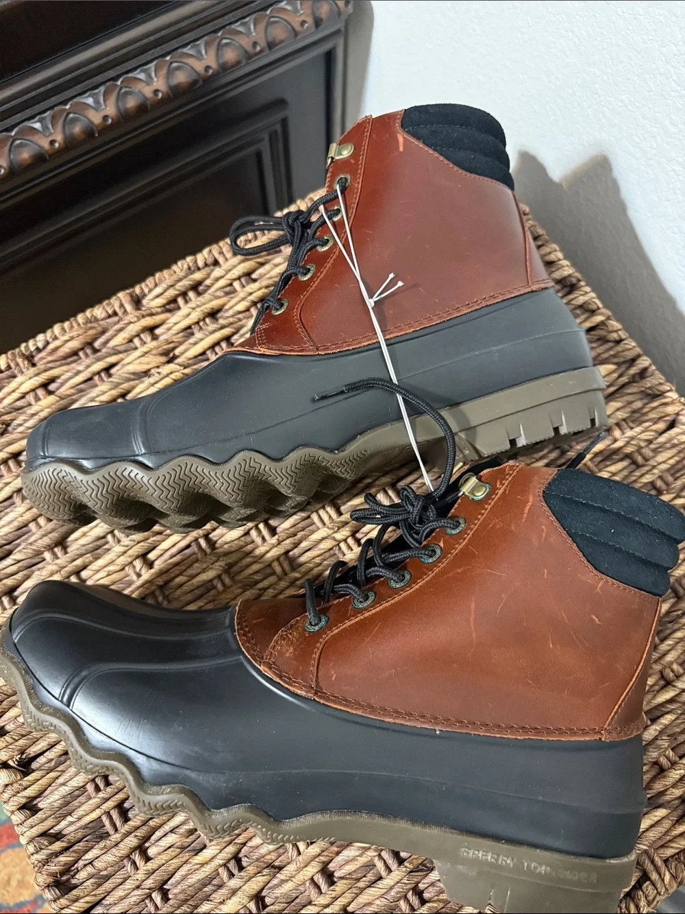 Sperry Tan & Cream Lined Men's Boot - STS10548